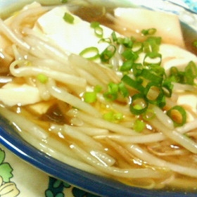 moyashi-tofu-soup