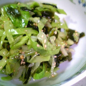 salad-cabbage-wakame