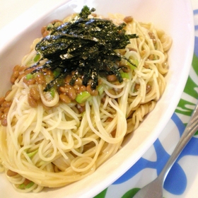natto-spaghetti